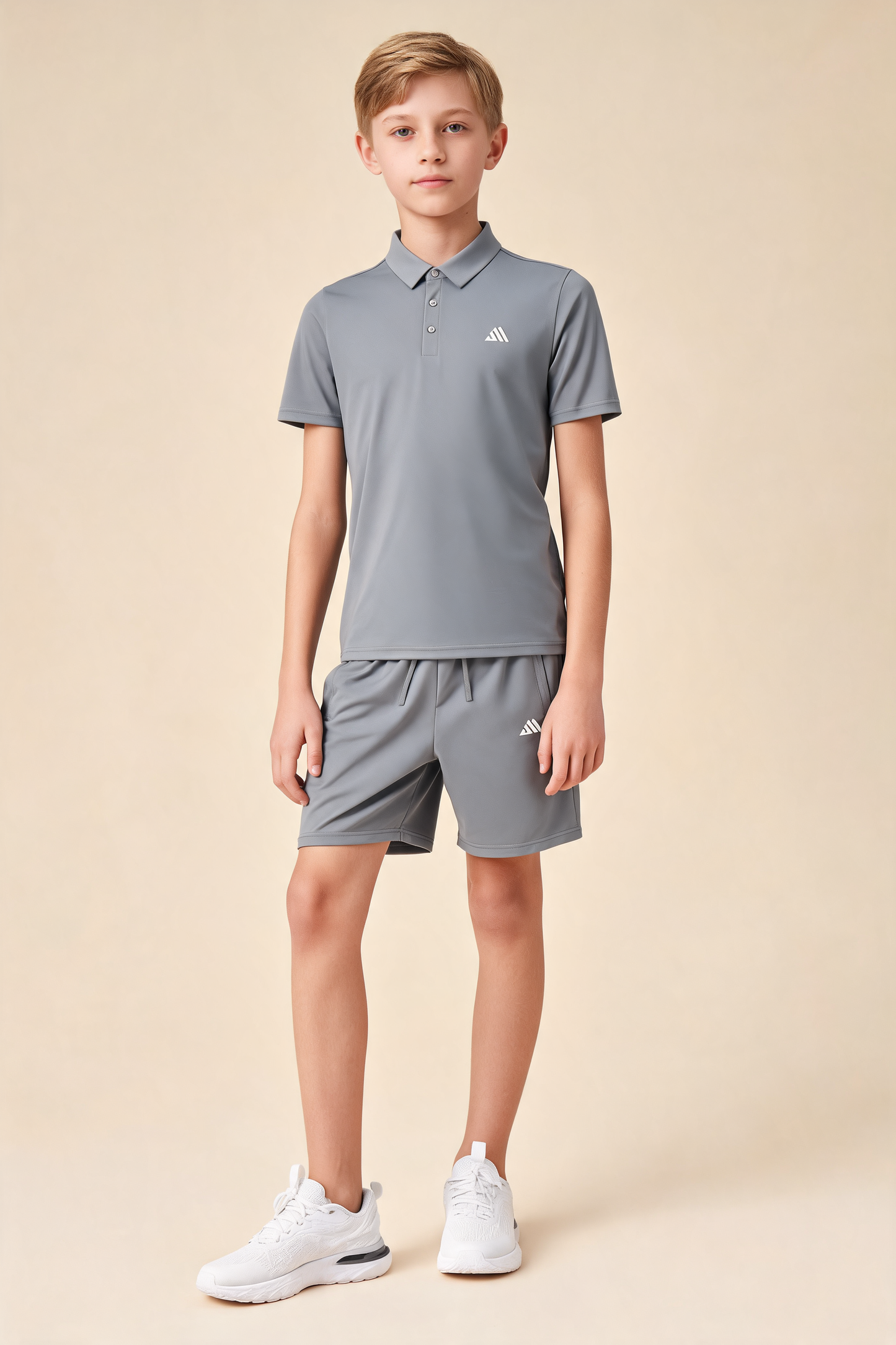 Luca Smart Buttoned Set