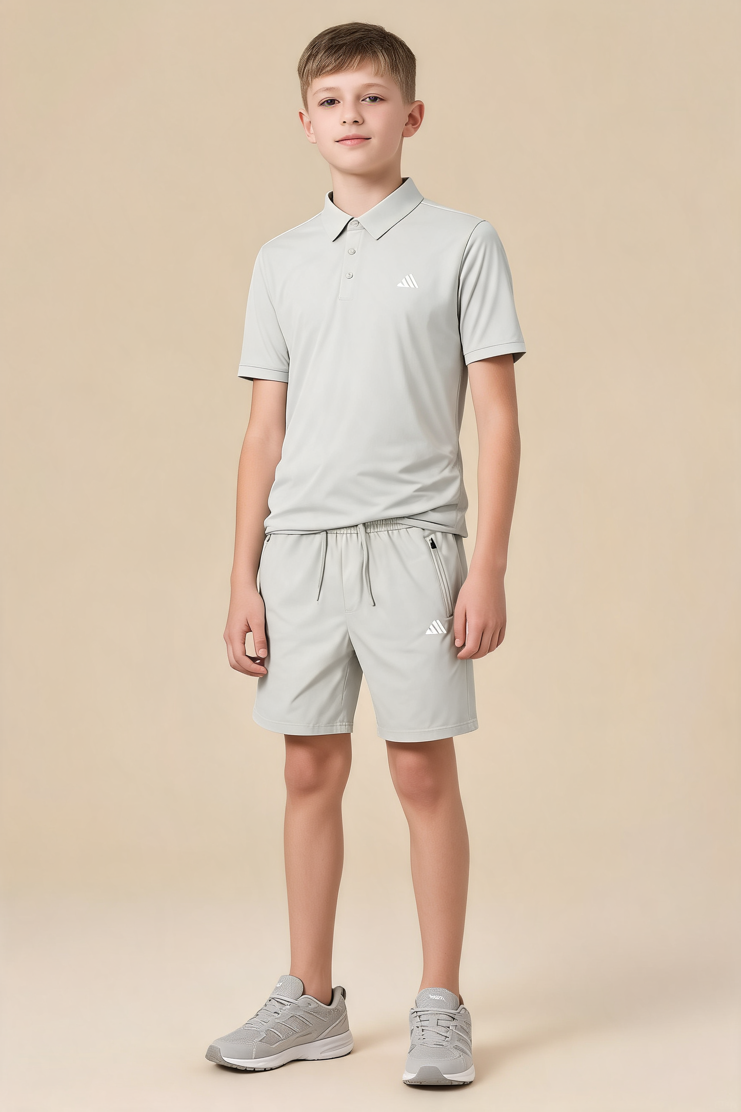Luca Smart Buttoned Set