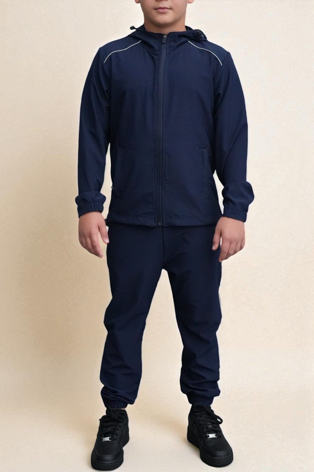 Asher Prime Tracksuit in Navy