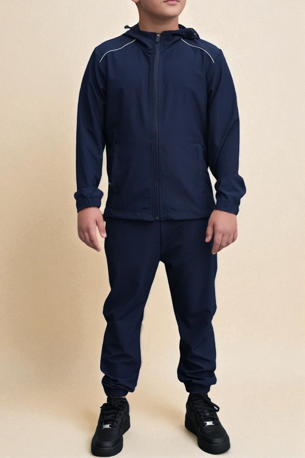 Asher Prime Tracksuit in Navy
