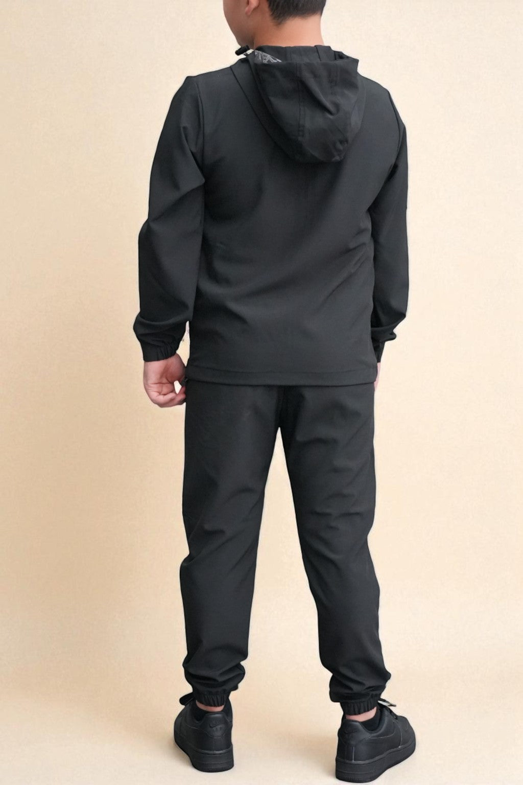 Asher Prime Tracksuit in Black