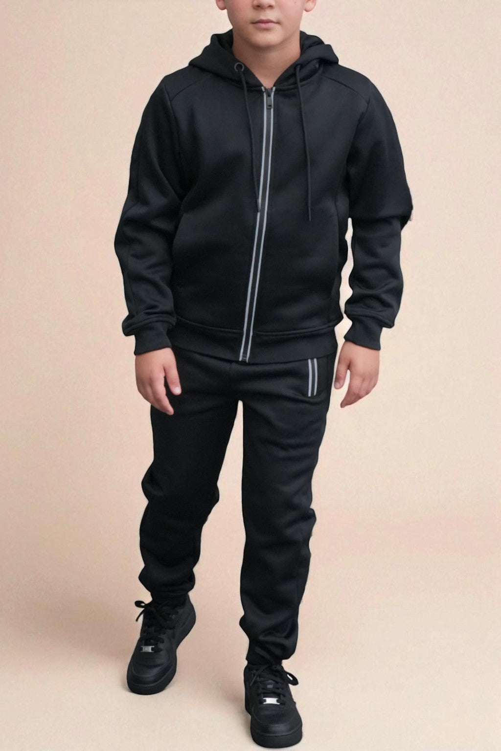 Ethan Elite Tracksuit in Black