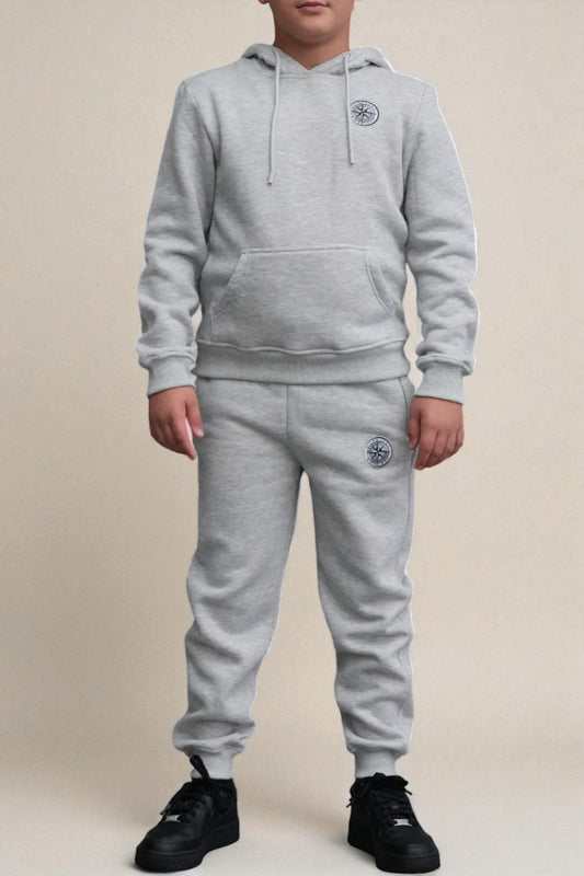 Theo Elite Tracksuit in  Grey