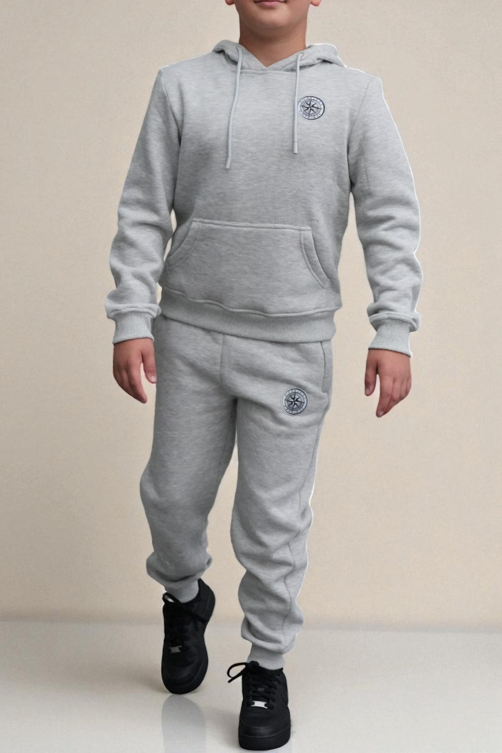Theo Elite Tracksuit in  Grey