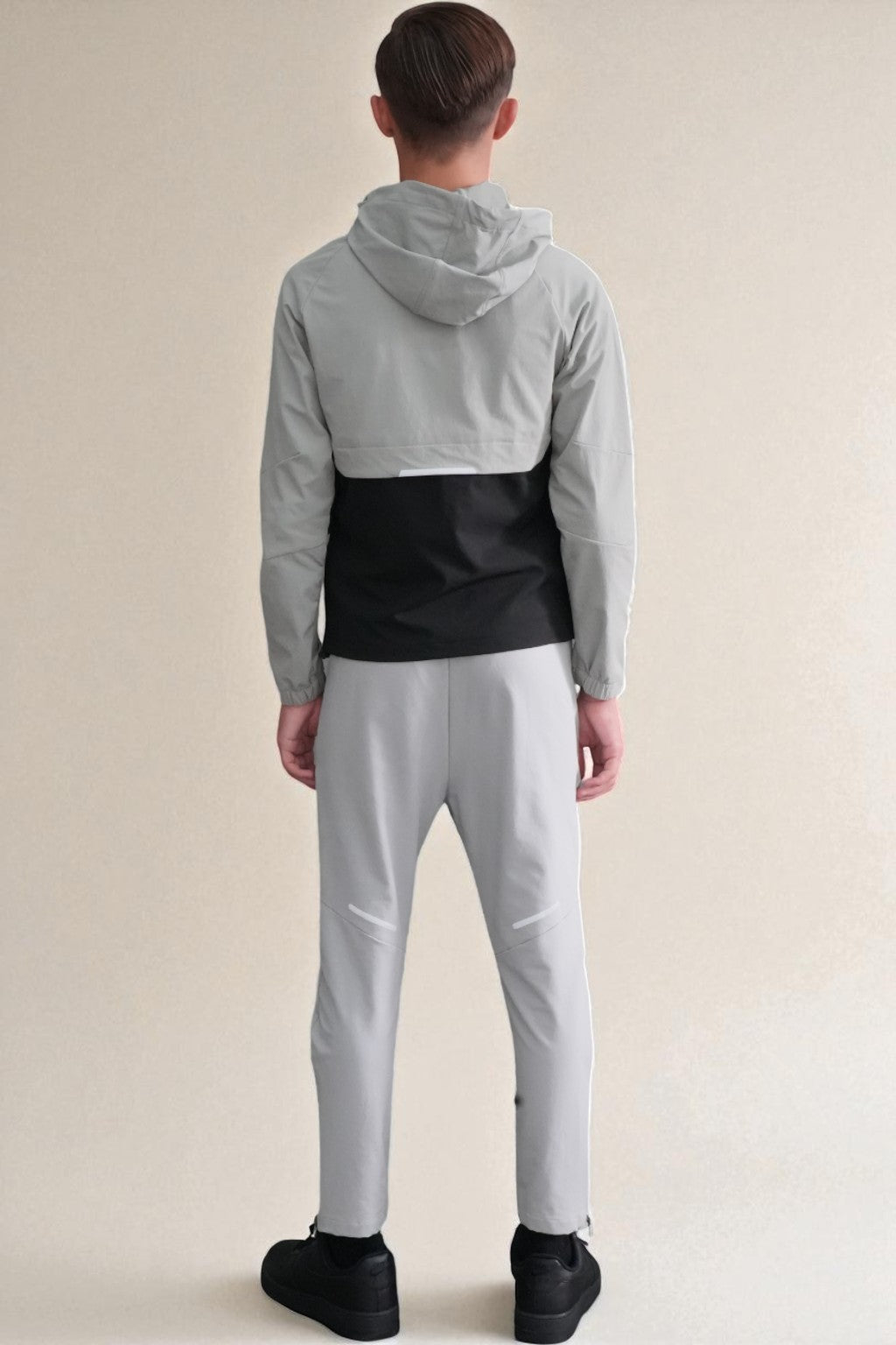 Cole Signature Tracksuit in Light Khaki and Black