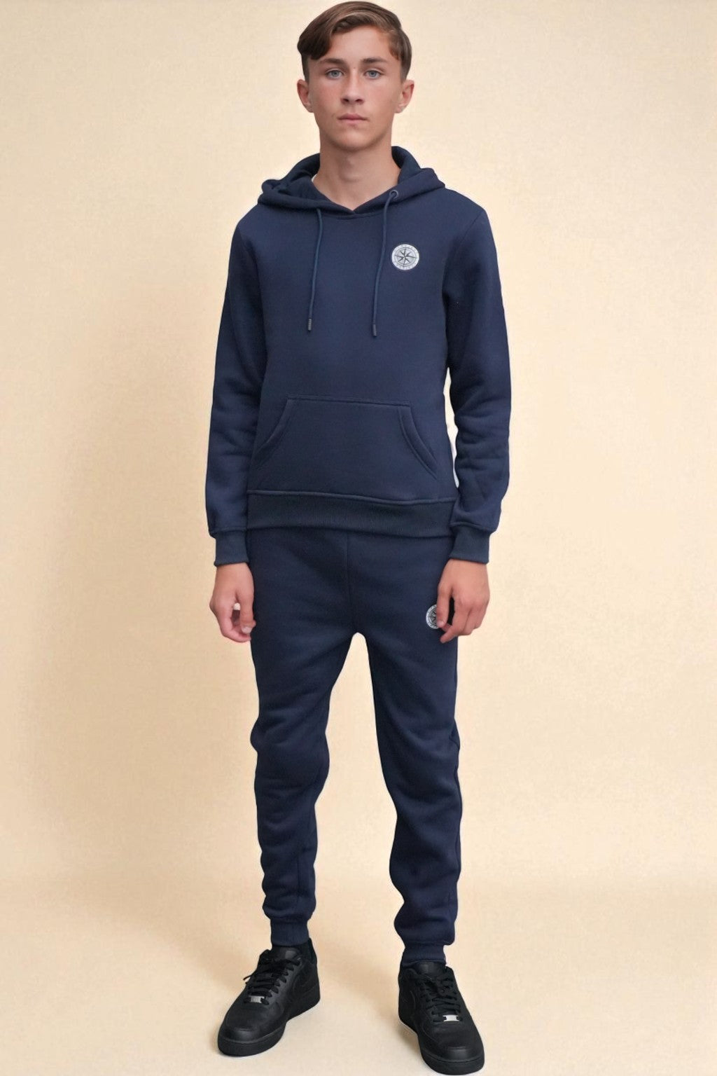 Theo Elite Tracksuit in  Navy
