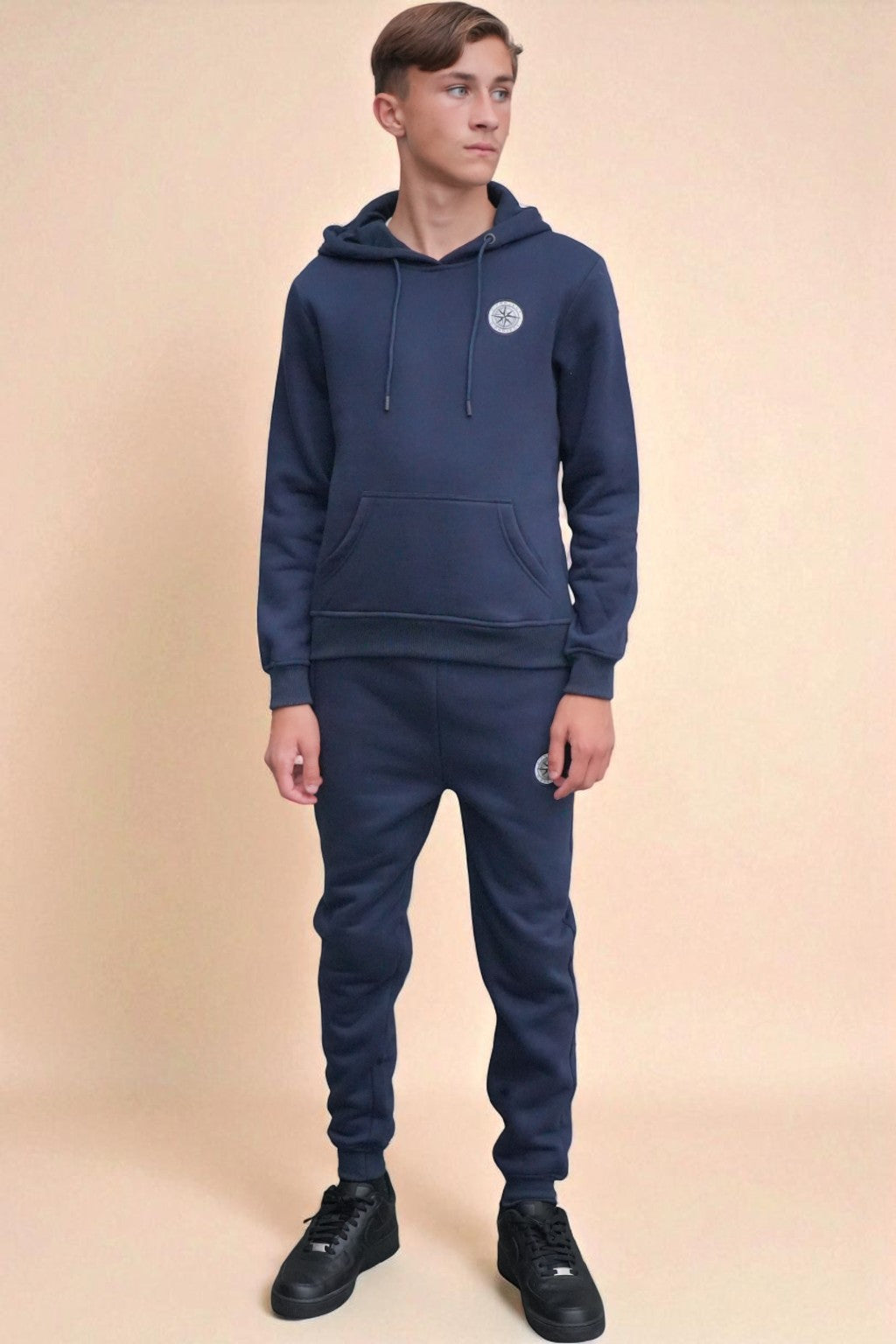 Theo Elite Tracksuit in  Navy