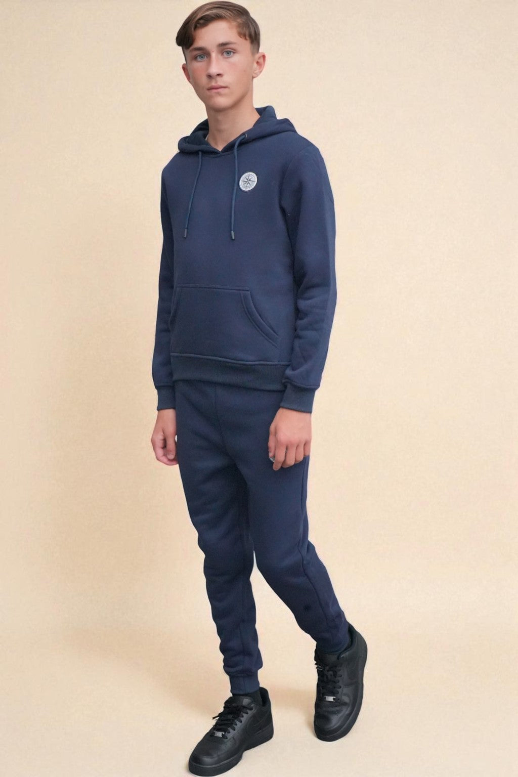 Theo Elite Tracksuit in  Navy