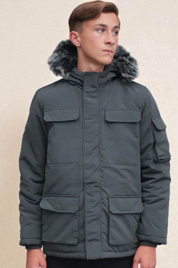 Kai Premium Jacket in Grey