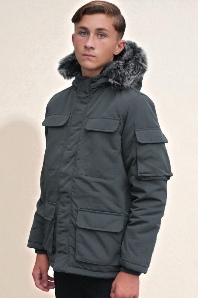 Kai Premium Jacket in Grey