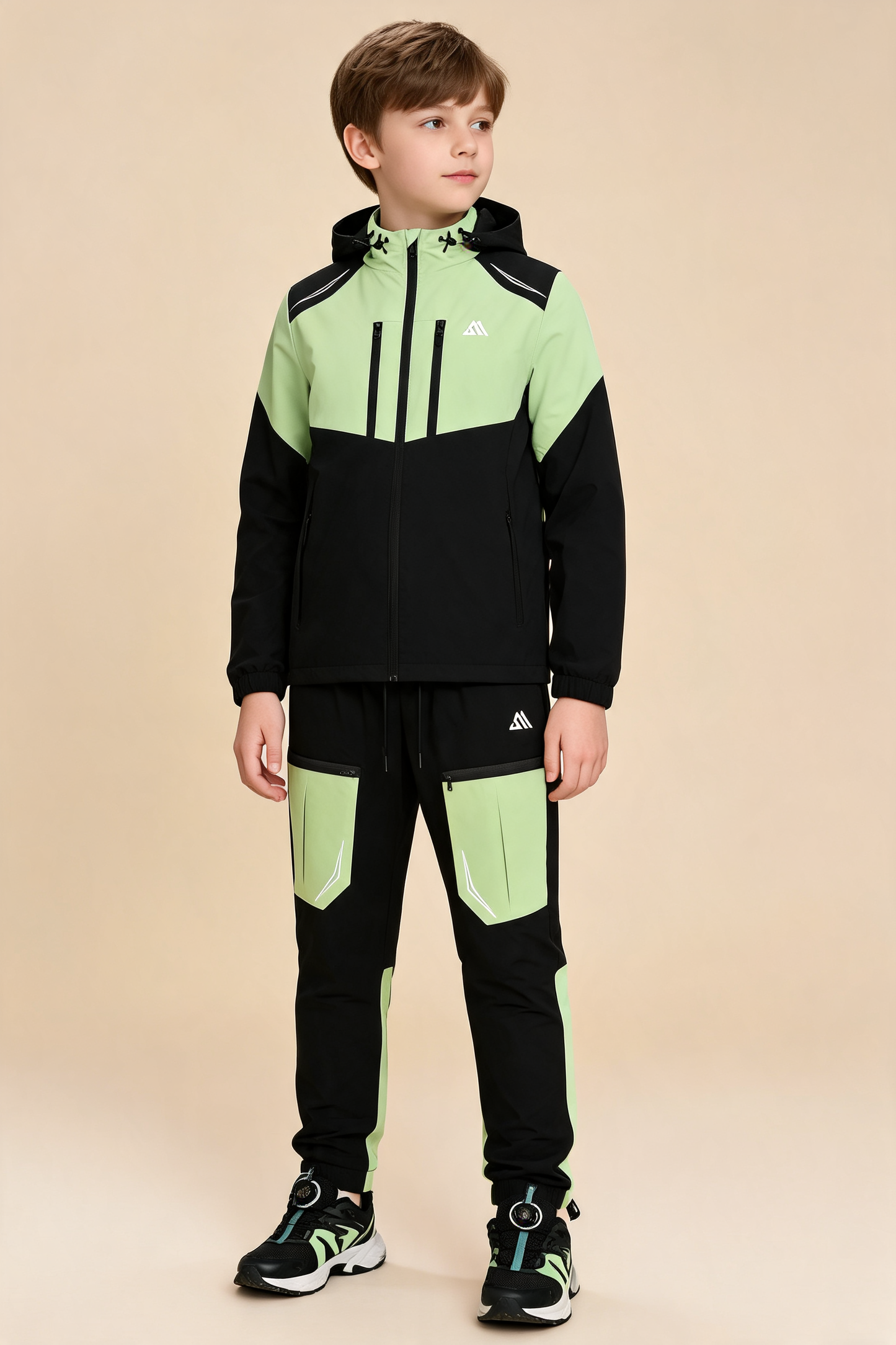 Kids Lux Activewear Tracksuit Set