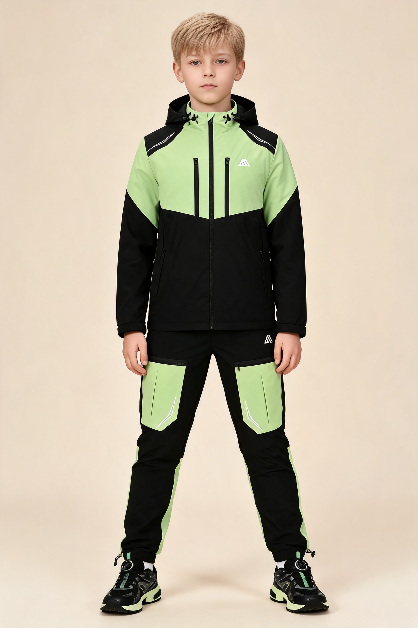 Kids Lux Activewear Tracksuit Set
