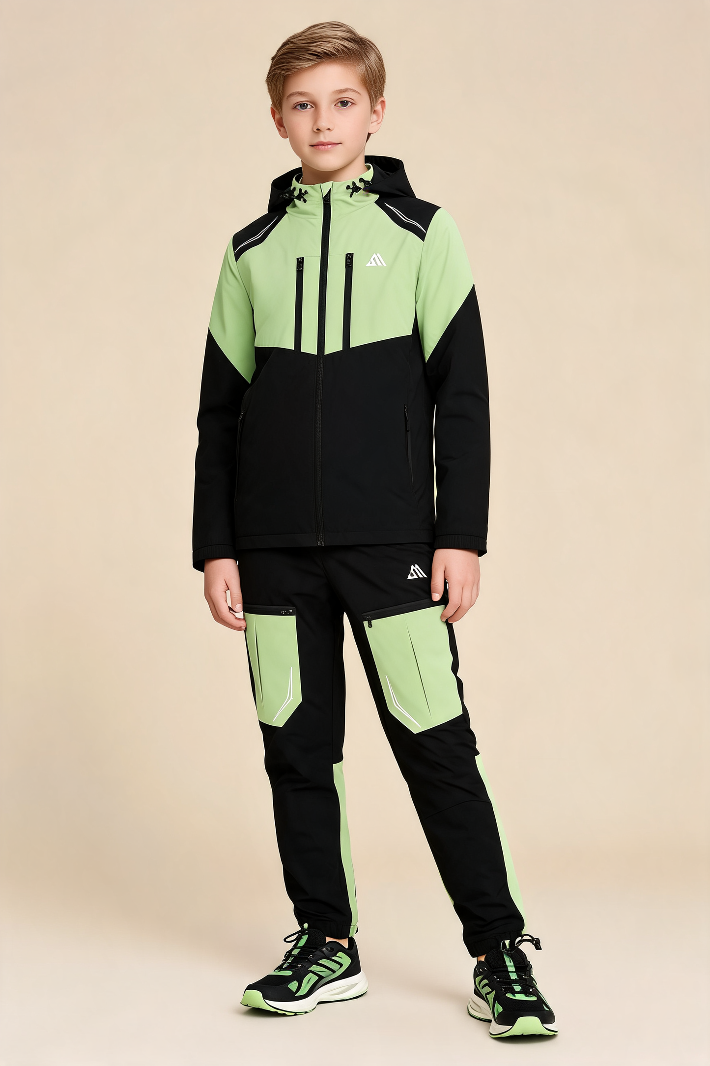 Kids Lux Activewear Tracksuit Set