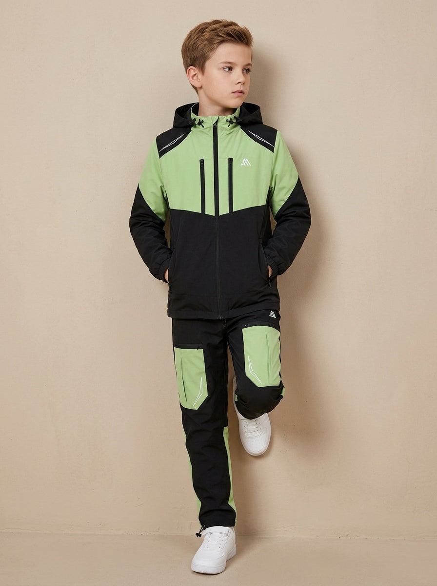 Kids Lux Activewear Tracksuit Set
